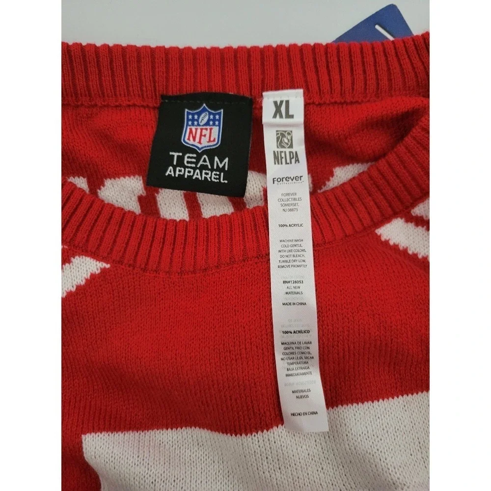 Forever Colin‎ Kaepernick #7 Golden Gate Bridge Winter XL Ugly Christmas Sweater